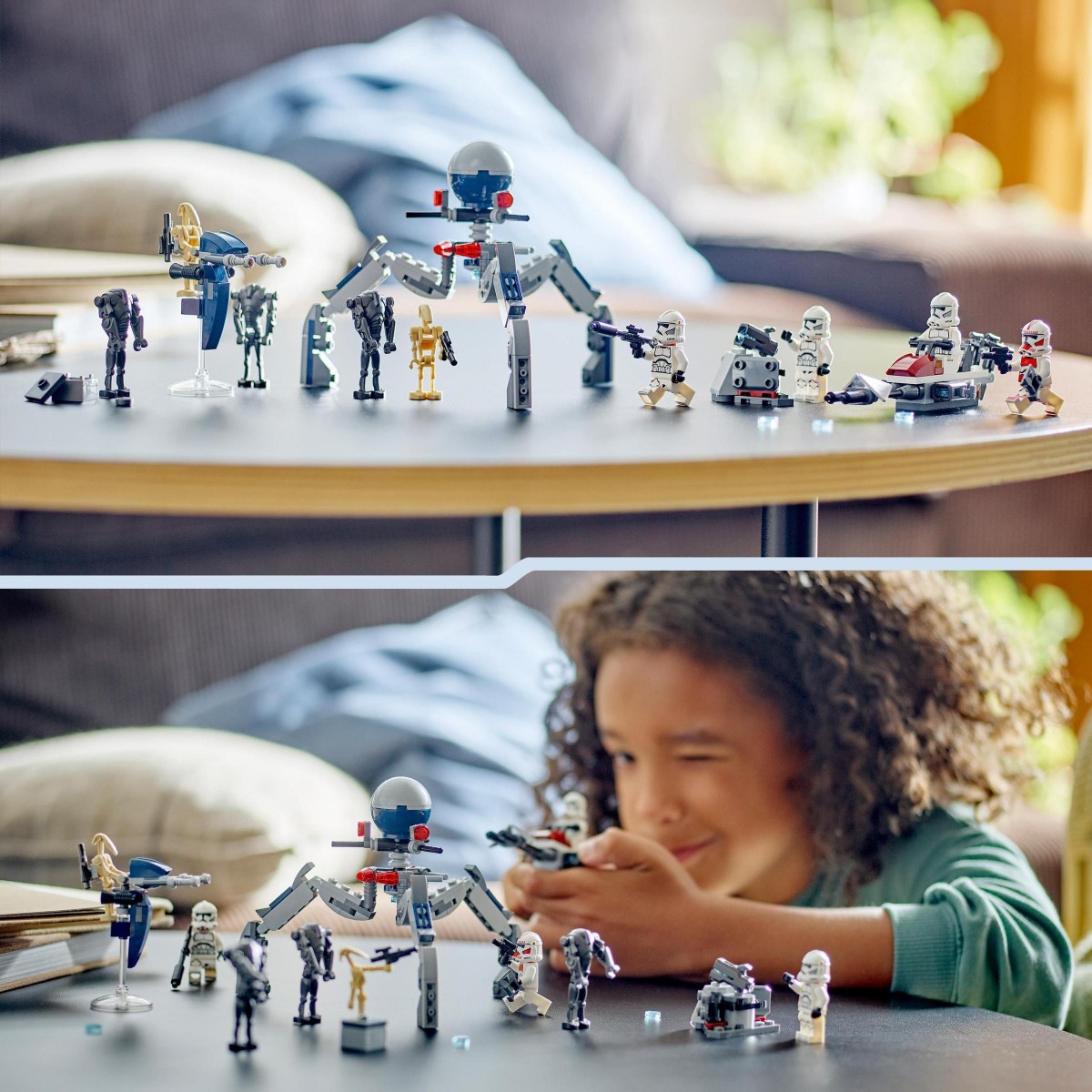 LEGO 75372 Star Wars Clone Trooper & Battle Droid Battle Pack at Toys R Us  UK