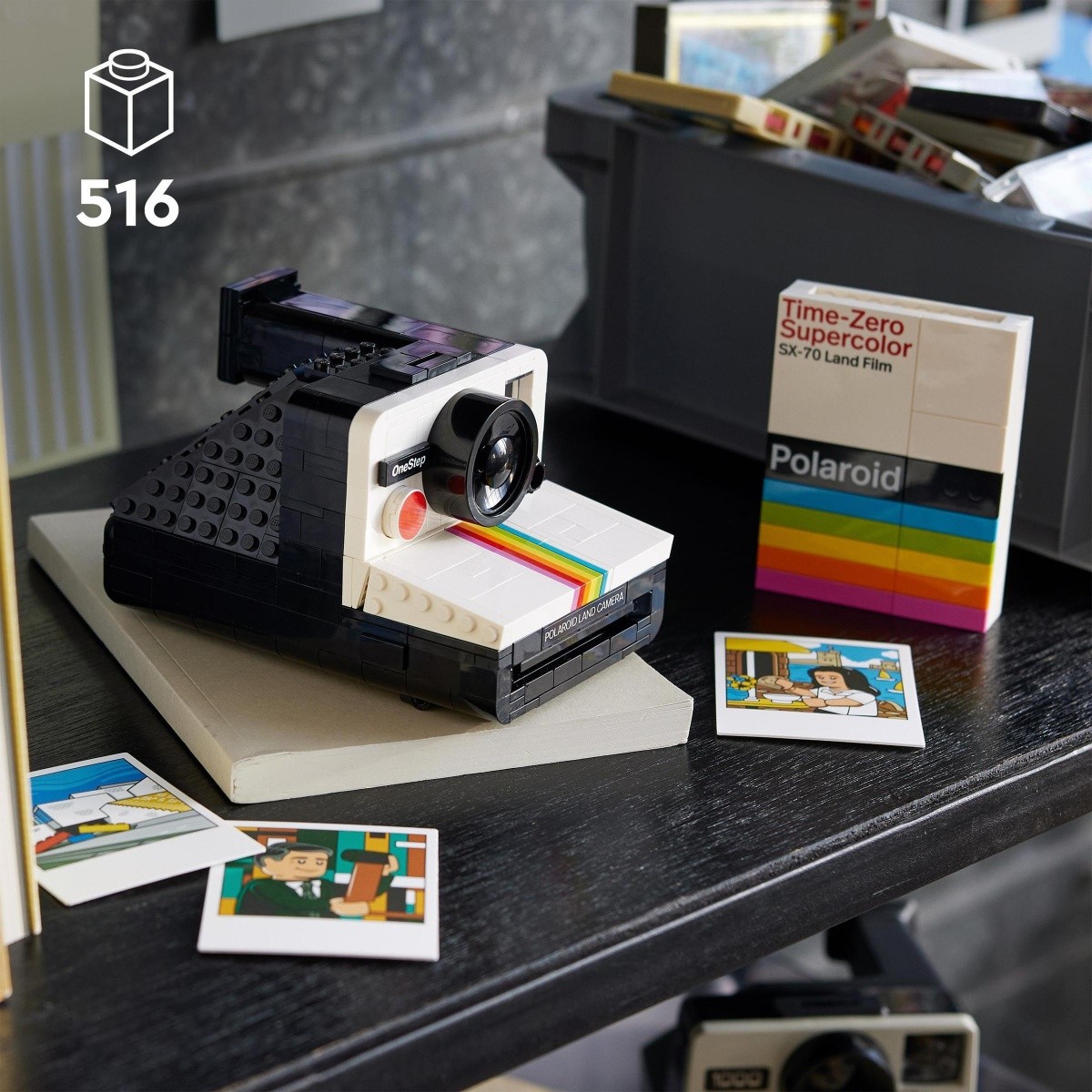 LEGO 21345 Ideas Polaroid OneStep SX-70 Camera at Toys R Us UK