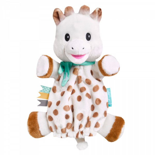 Sophie la Girafe 'Sweety' Soft Hand Puppet Comforter