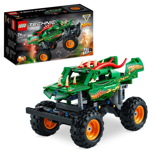 LEGO 42149 Technic Monster Jam Dragon Truck 2in1 Set