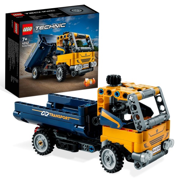 LEGO 42147 Technic Dump Truck & Excavator 2in1 Set