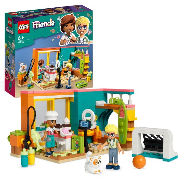 LEGO 41754 Friends Leo's Room Toy Bedroom Playset