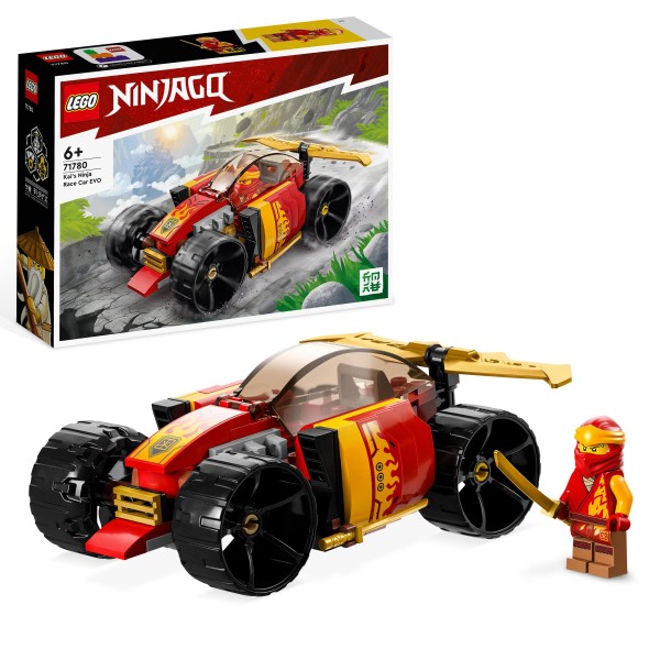 LEGO 71780 NINJAGO Kai’s Ninja Race Car EVO Toy Set