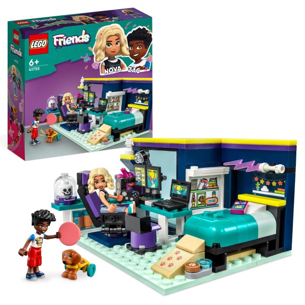 LEGO 41755 Friends Nova's Room Mini-Doll Playset