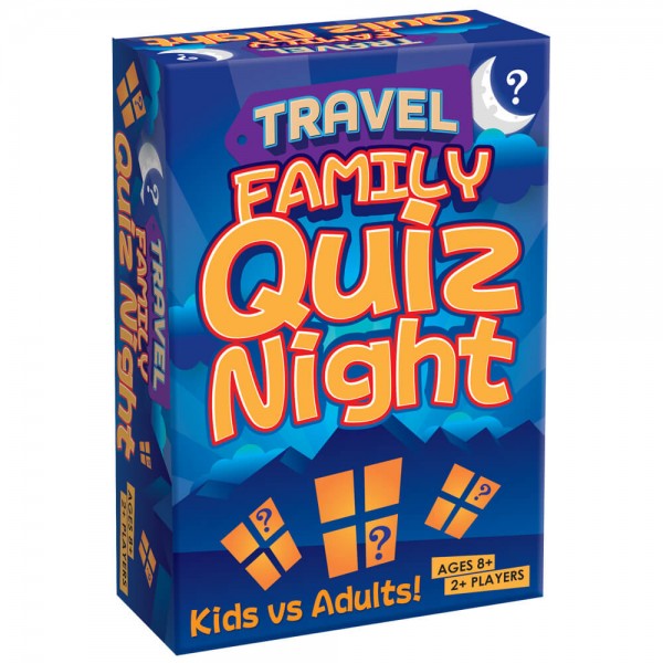 Travel Family Quiz Night Card Game