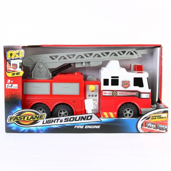 Fast Lane Fire Engine with Lights and Sounds