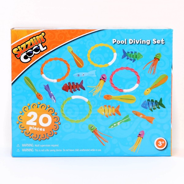 Sizzlin' Cool Pool Diving Set