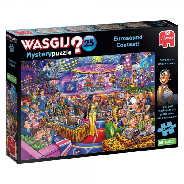 Wasgij Mystery 25 Eurosound 1000 piece puzzle