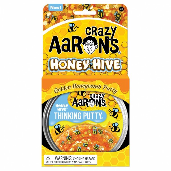 Crazy Aarons Trendsetters Honey Hive Thinking Putty