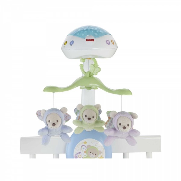 Fisher-Price Butterfly Dreams 3-in-1 Projection Baby Mobile