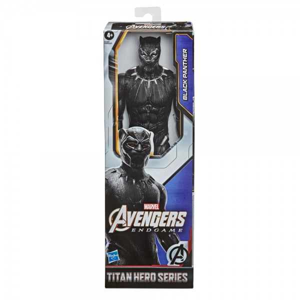 Marvel Avengers Titan Hero Series Collectible 30-cm Black Panther Action Figure, Toy