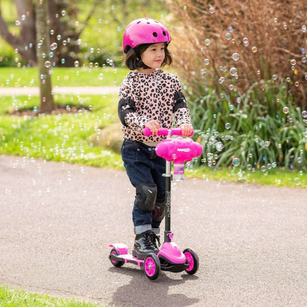 Xootz Bubble Go Scooter - Pink