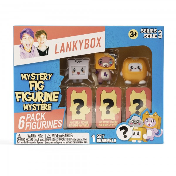 Lankybox Mystery Figures 6 Pack