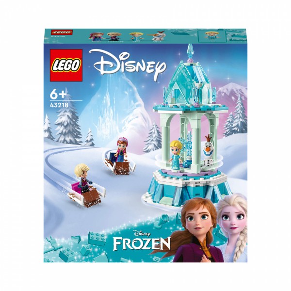 LEGO 43218 Disney Princess Anna and Elsa's Magical Merry-Go-Round