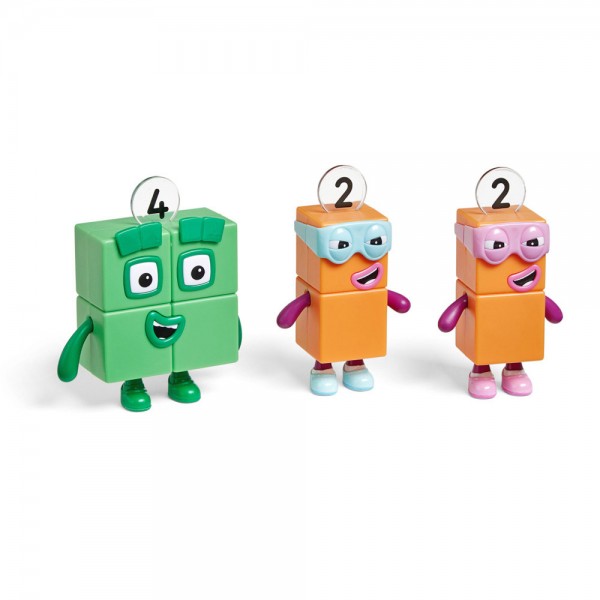 Numberblock Four and the Terrible Twos Figures