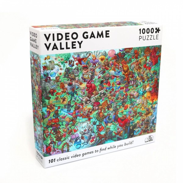 Video Game Valley 1000 Piece Puzzle