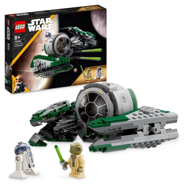 LEGO 75360 Star Wars Yoda's Jedi Starfighter Set with R2-D2