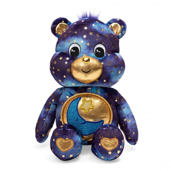 Care Bears 14 inch Soft Toy - Bedtime Bear with Glowing Belly