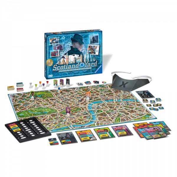 Ravensburger Scotland Yard Game - The thrilling hunt for Mr. X across London