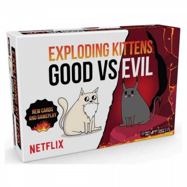 Exploding Kittens: Good Vs Evil Card Game