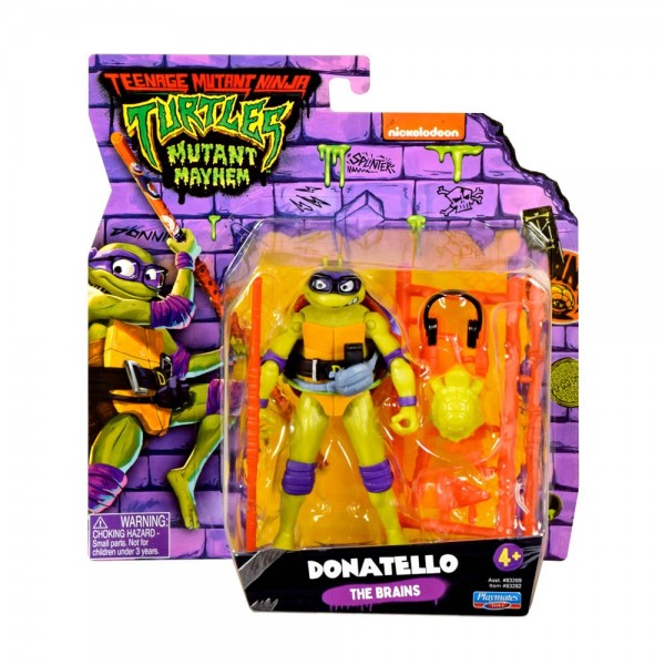 TMNT Teenage Mutant Ninja Turtles Mutant Mayhem Donatello Action Figure