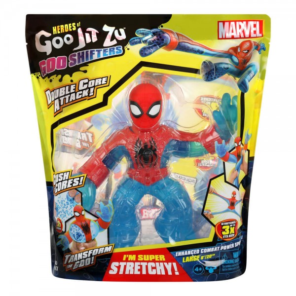 Heroes of Goo Jit Zu Marvel Goo Shifters Supagoo Spider-Man Figure
