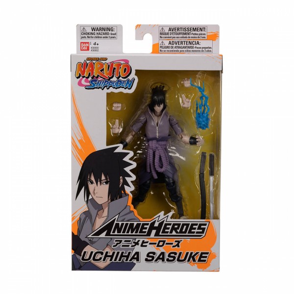 Anime Heroes Naruto Uchiha Sasuke Action Figure