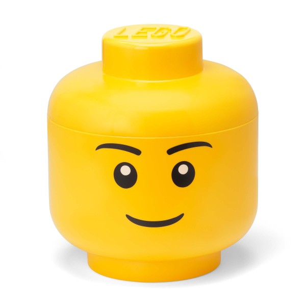 LEGO Boy Storage Head Large