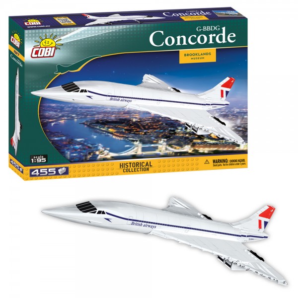 Cobi Concorde Model Aircraft Building Set