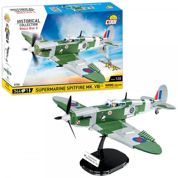 Cobi Supermarine Spitfire Mk VB Model Fighter Aircraft Building Set