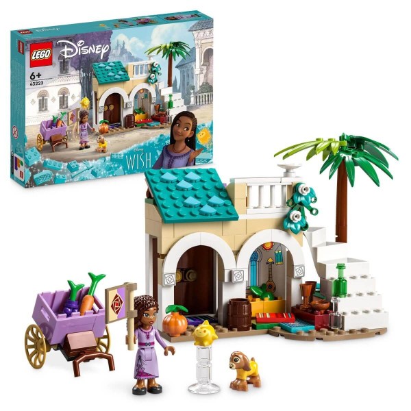 LEGO 43223 Disney Wish Asha in the City of Rosas Playset