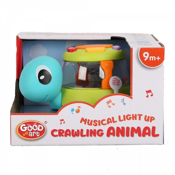 Good Art Musical Turtle Learning Toy with Lights and Sounds
