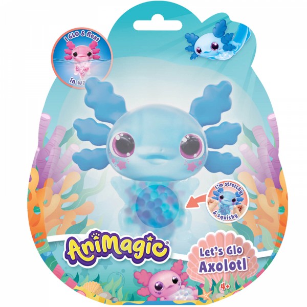Animagic Axolotl Blue