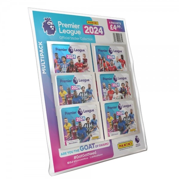 Premier League 2023/24 Sticker Collection Multipack