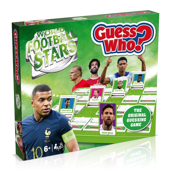 World Football Stars Green Guess Who