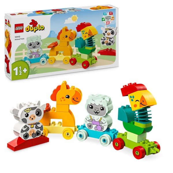 LEGO 10412 DUPLO My First Animal Train Toddler Learning Toys