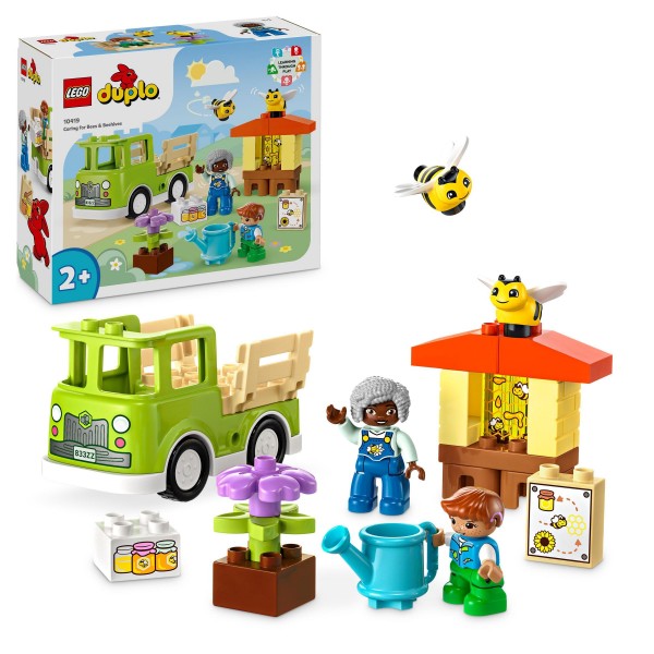 LEGO 10419 DUPLO Town Caring for Bees & Beehives Nature Toys
