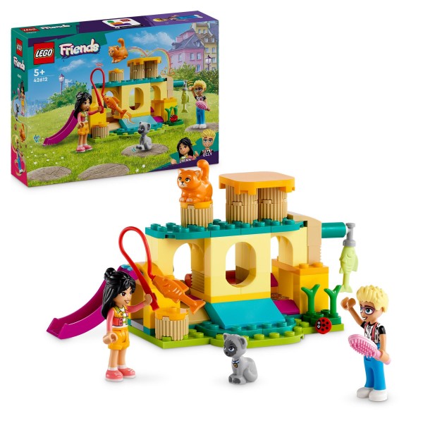 LEGO 42612 Friends Cat Playground Adventure Animal Toys Set