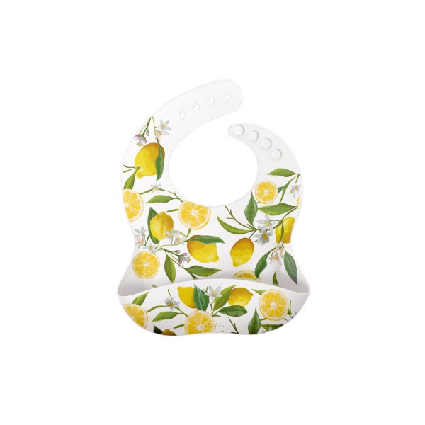 Baby Boosa Bib - The Positano Lemons Print