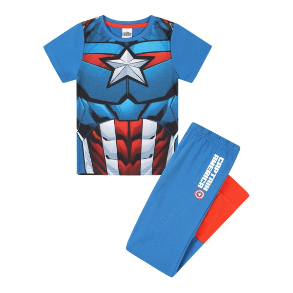 Marvel Captain America Charatcer Pyjamas 7-8 Years