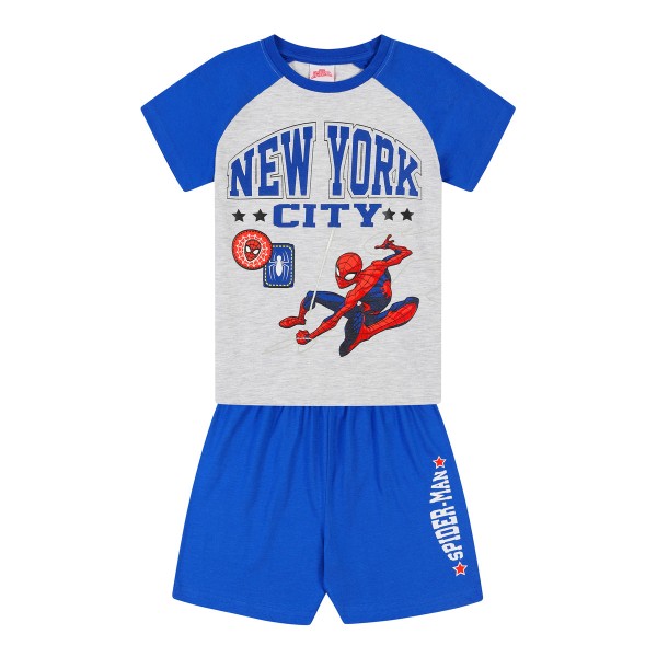 Marvel Spider-Man New York City Short Pyjamas 3-4 Years