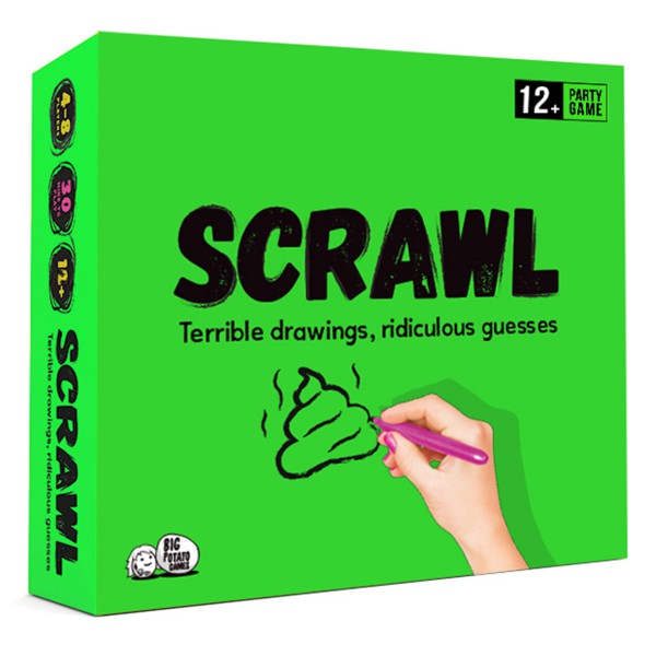 Scrawl 12+ Party Drawing Game