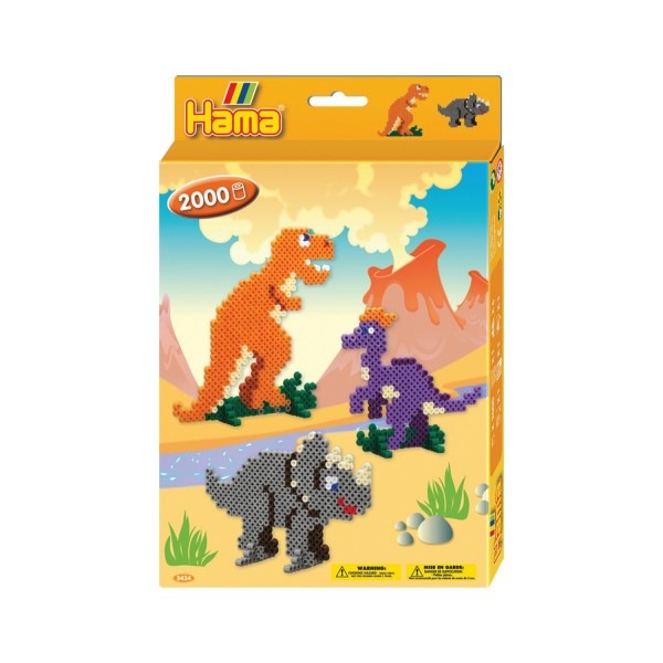 Hama Beads Dinosaur Kingdom Set