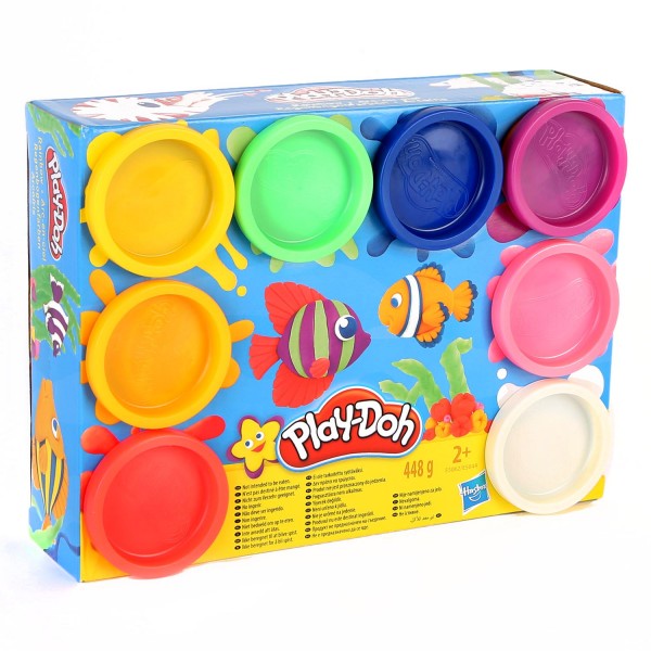Play-Doh Under the Sea Rainbow Colour 8 Pack