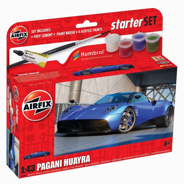 Airfix Small Starter Set Pagani Huayra Model Kit