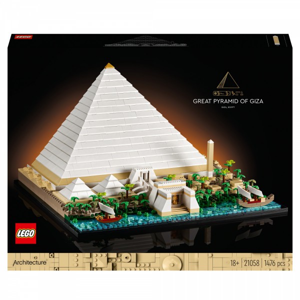 LEGO 21058 Architecture Great Pyramid of Giza Set