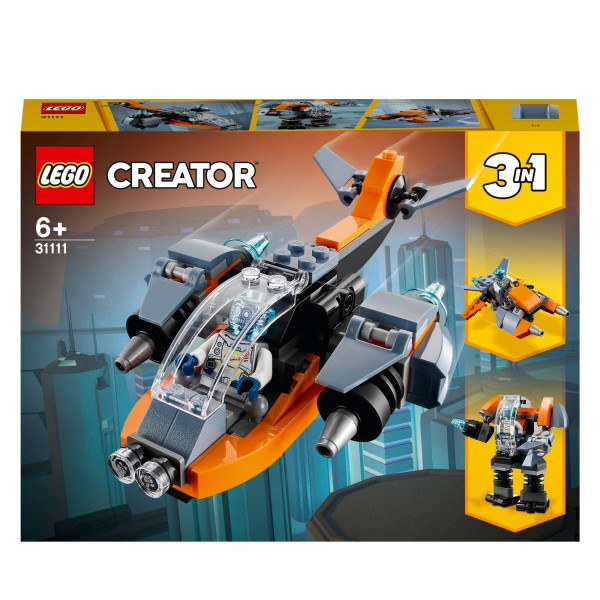 LEGO 31111 Creator 3 in 1 Cyber Drone Building Set