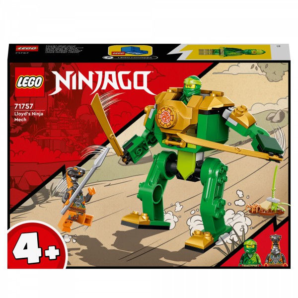 LEGO 71757 NINJAGO Lloyd's Ninja Mech Figure Set