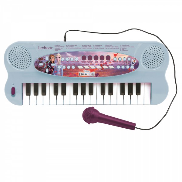 Frozen 32 Key Electronic Keyboard with Microphone