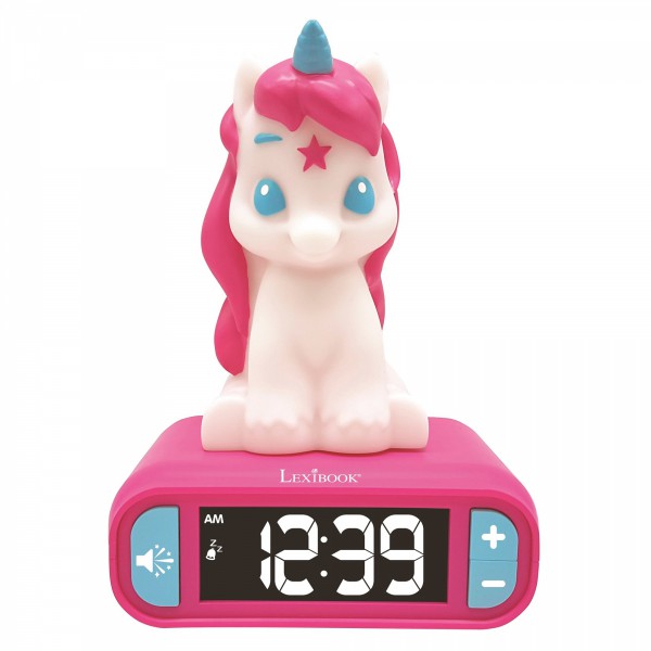 Unicorn Alarm Clock with Night Light